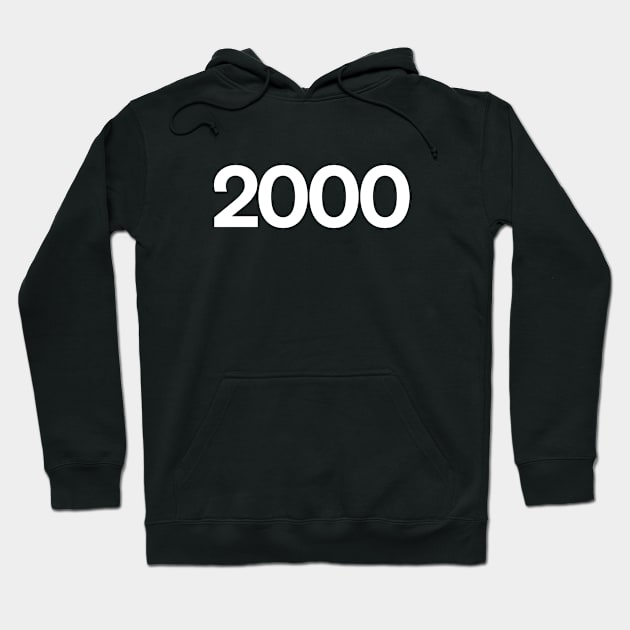 2000 Hoodie by Monographis